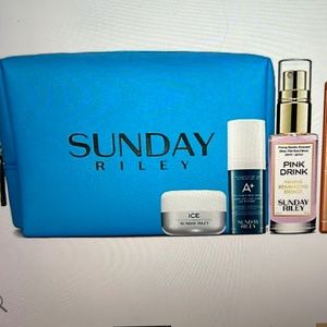 SUNDAY RILEY DISCOVERY KIT, A+ RETINOID, ICE MOISTURIZER & PINK DRINK ESSENCE